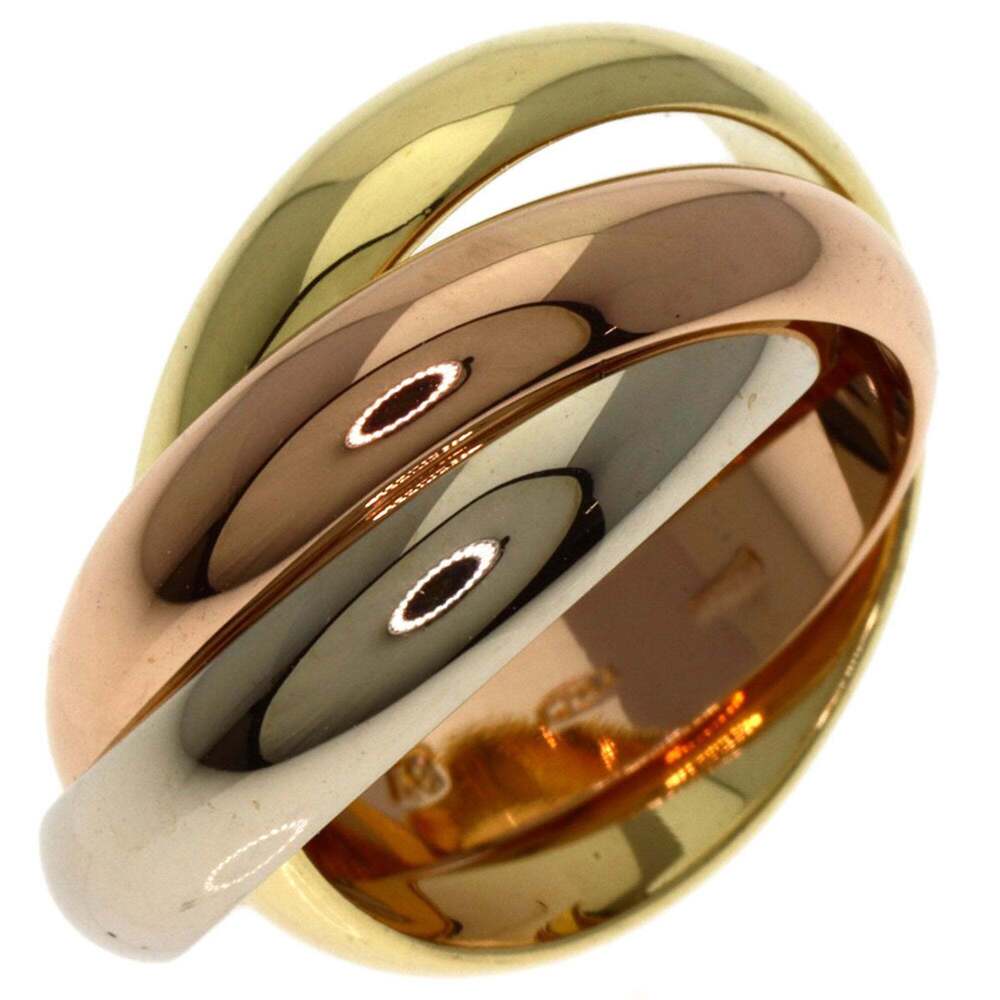 CARTIER Authentic 18k Gold Trinity Ring #48 - Picture 2 of 9